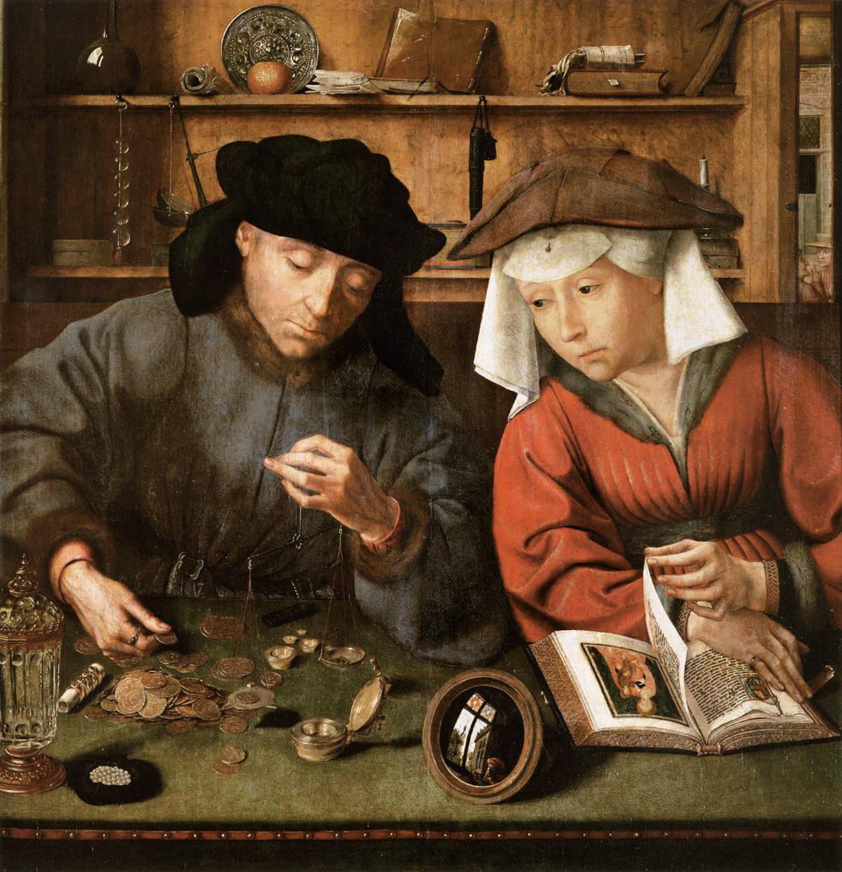 moneylender and his wife